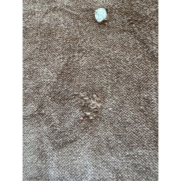 Childrens place girls size 6 wet sand brown velvet rhinestone dress sleeveless c - Picture 4 of 7